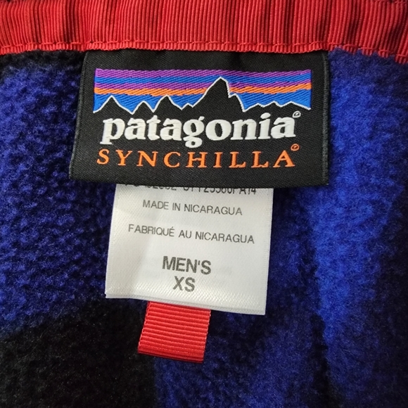Patagonia Synchilla Buffalo Plaid Sweater - Picture 8 of 9